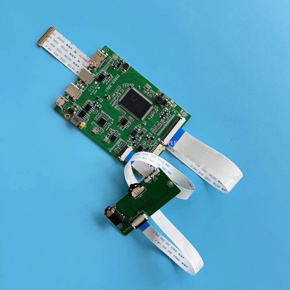 EDP controllor board for B133HAN04.B B133HAN05.1 B133HAN05.2 13.3" 1920X1080 LED TYPE C mini HDMI-compatible USB screen monitor
EDP controllor board for B133HAN04.B B133HAN05.1 B133HAN05.2 13.3" 1920X1080 LED TYPE C mini HDMI-compatible USB screen monitor