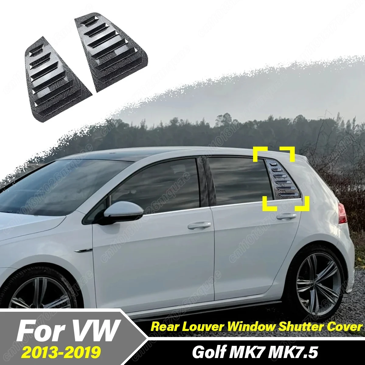 Для Volkswagen Golf MK7 MK7.5 2013-2019: Накладка-жалюзи на заднее стекло автомобиля, внешние декоративные аксессуары
Для Volkswagen Golf MK7 MK7.5 2013-2019: Накладка-жалюзи на заднее стекло автомобиля, внешние декоративные аксессуары