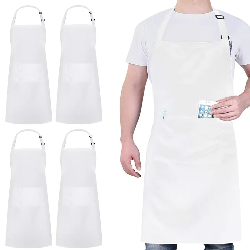 Waterproof Polyester Apron for Restaurant Cafe Kitchen Workwear with Logo Printing
Waterproof Polyester Apron for Restaurant Cafe Kitchen Workwear with Logo Printing
