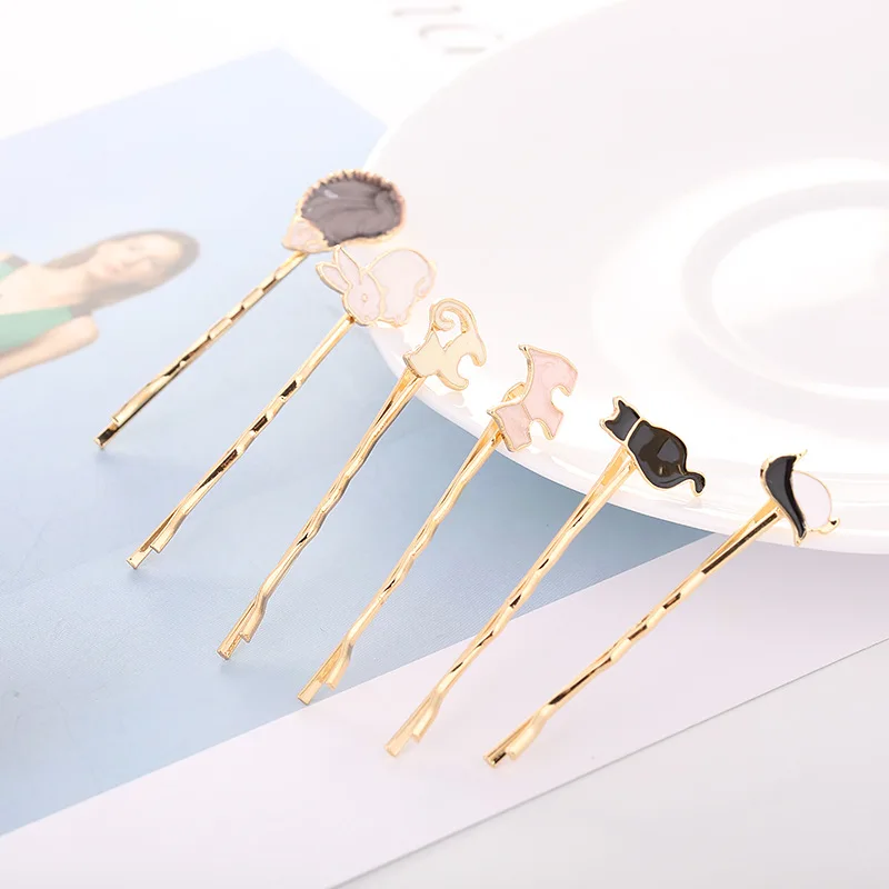 Fashion Rabbit Penguin Hedgehog Oil Drop Bar Clip for Women Korean Style Hair Accessories Trendy Decor Sturdy
Fashion Rabbit Penguin Hedgehog Oil Drop Bar Clip for Women Korean Style Hair Accessories Trendy Decor Sturdy