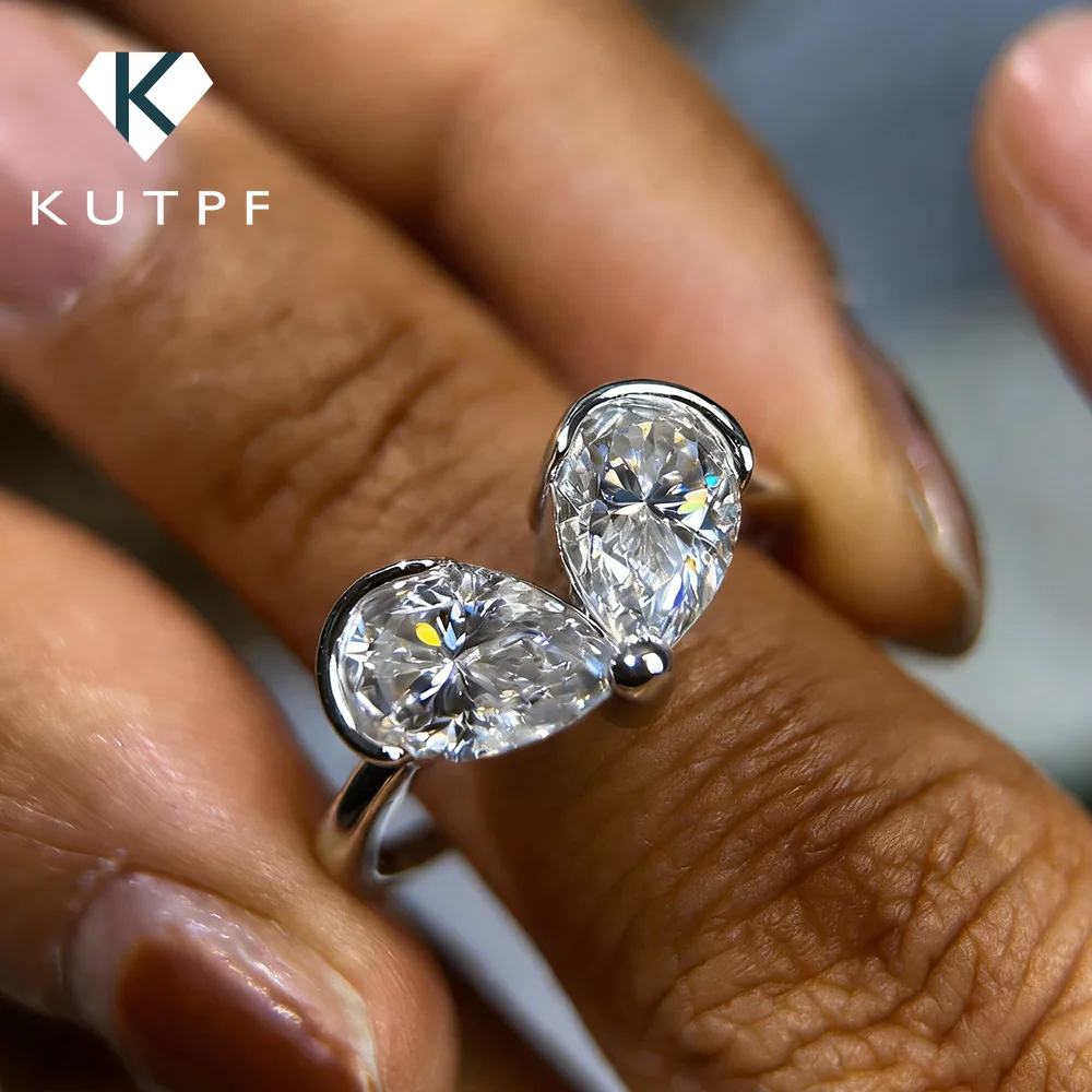 Кольца для помолвки с двумя камнями в форме капли из муассанита для женщин, 3 карата общим весом, грушевидная огранка, обручальное кольцо с бриллиантами, серебро 925 пробы, изысканные ювелирные изделия
Кольца для помолвки с двумя камнями в форме капли из муассанита для женщин, 3 карата общим весом, грушевидная огранка, обручальное кольцо с бриллиантами, серебро 925 пробы, изысканные ювелирные изделия