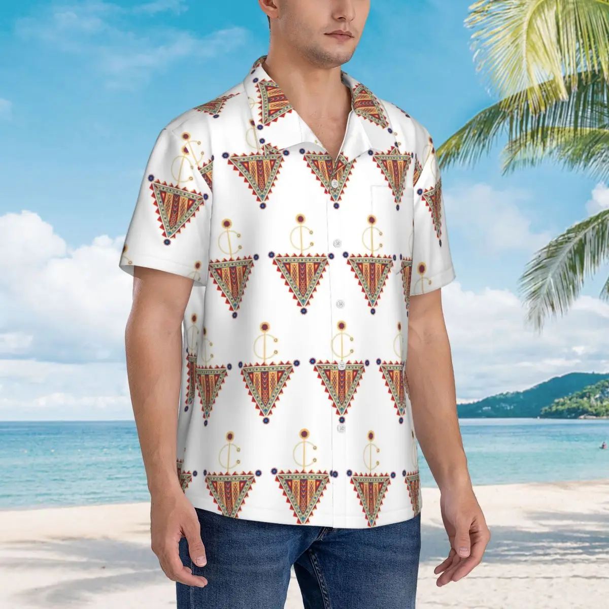 Amazigh Tazerzit Emblem Of The Moroccan Berbers Hawaiian Shirts Fashion Men Short Sleeve Shirt for Summer Beach Men's Lapel Tops
Amazigh Tazerzit Emblem Of The Moroccan Berbers Hawaiian Shirts Fashion Men Short Sleeve Shirt for Summer Beach Men's Lapel Tops