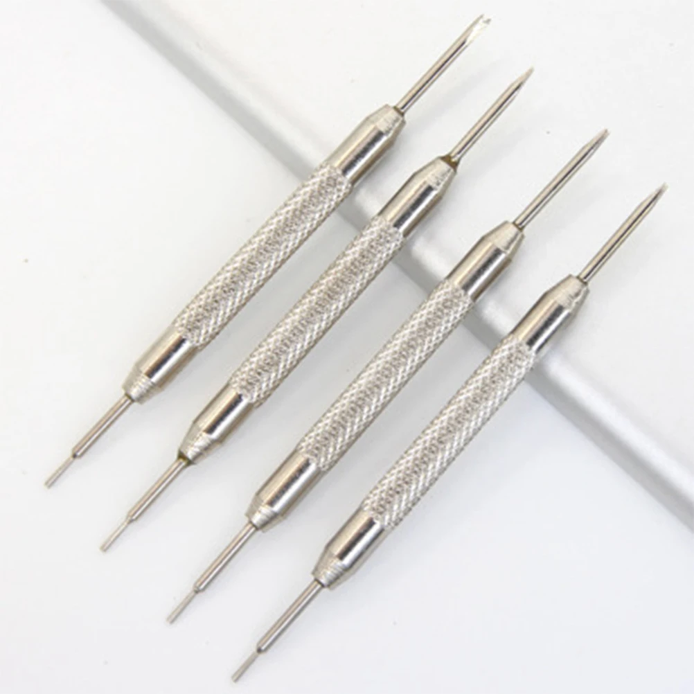 4pcs Watch Repair Tool for Adjustable Spring Bar Remover Ratchet Fix Pin Strap Tools Easy Watch Link Remover Opening
4pcs Watch Repair Tool for Adjustable Spring Bar Remover Ratchet Fix Pin Strap Tools Easy Watch Link Remover Opening