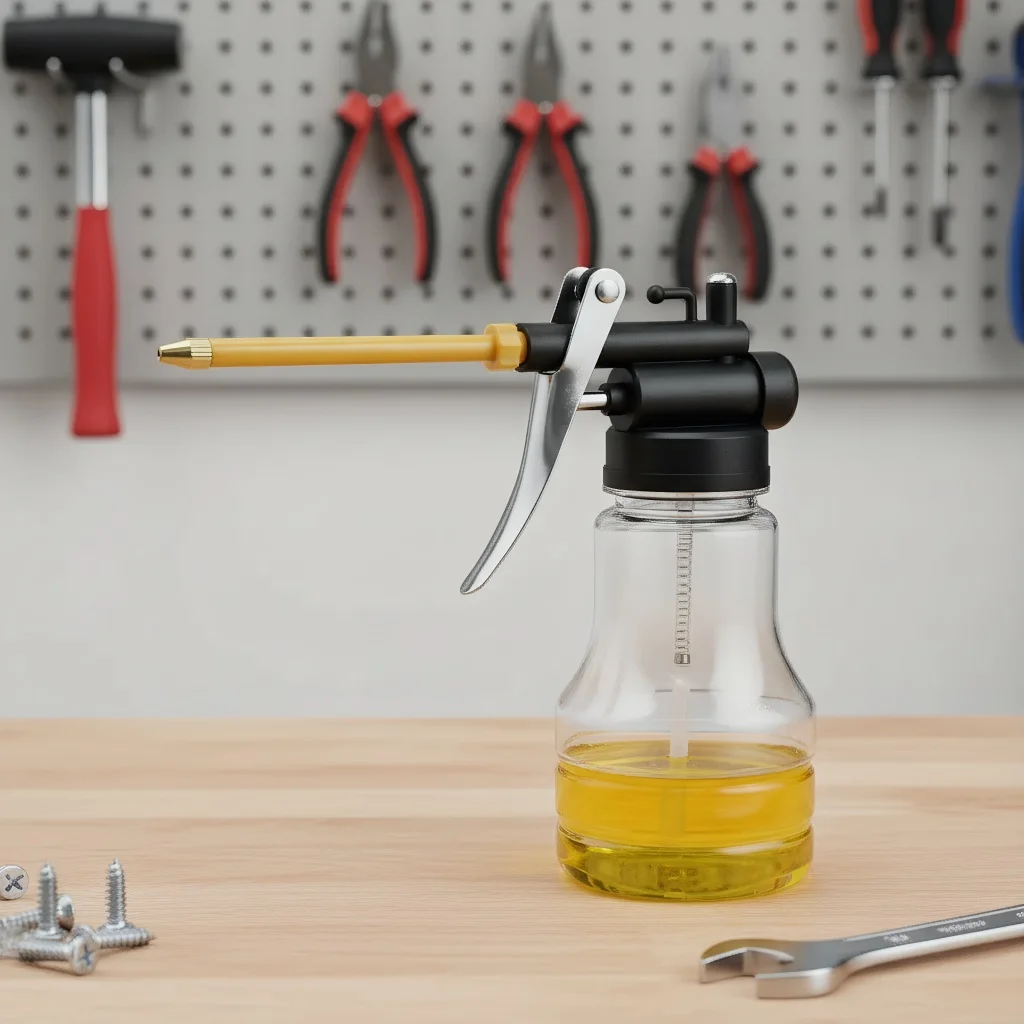 250ml Transparent Oil Can, Plastic Lubrication Oil Pump, High Pressure Grease Gun Oiler
250ml Transparent Oil Can, Plastic Lubrication Oil Pump, High Pressure Grease Gun Oiler