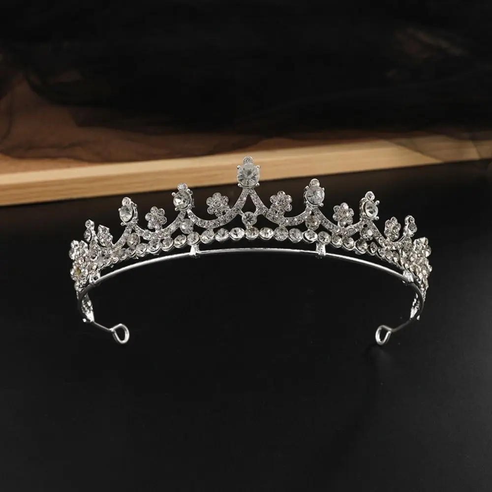 Fashion Rhinestones Tiaras Bride Wedding Headband Large Zircon Flower Birthday Crown Headwear
Fashion Rhinestones Tiaras Bride Wedding Headband Large Zircon Flower Birthday Crown Headwear