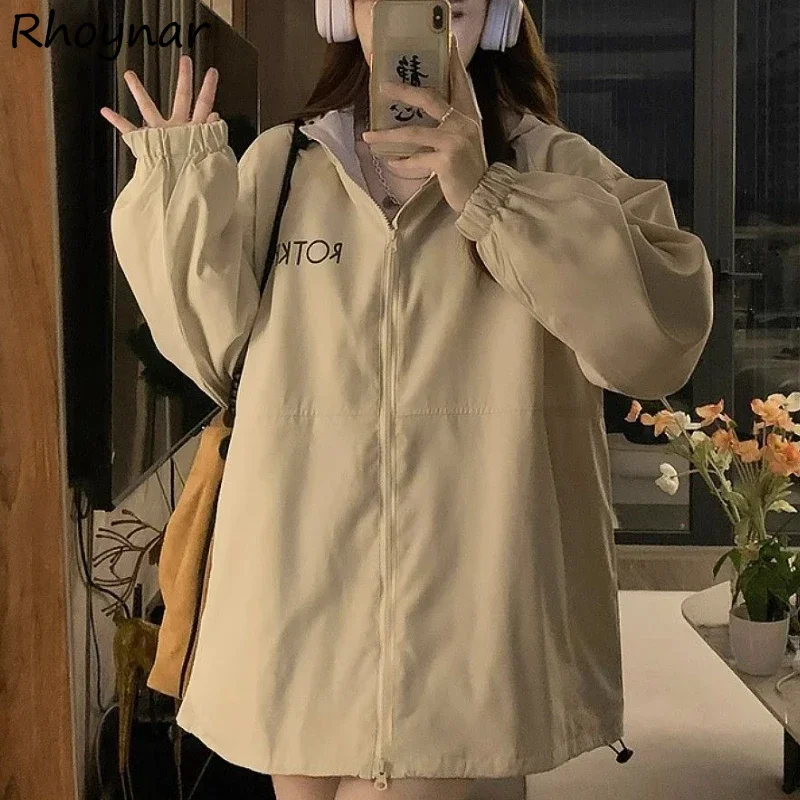Bomber Hooded Jackets for Women Spring Autumn Baggy Couple Outwear American Style Retro Ladies Fashion Outdoor Chaqueta Leisure
Bomber Hooded Jackets for Women Spring Autumn Baggy Couple Outwear American Style Retro Ladies Fashion Outdoor Chaqueta Leisure