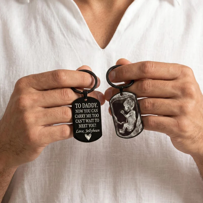 Custom Photo Keychain Record Ultrasound Baby Photo Keychain Personalized Dad To Be Stainless Steel Memory Keychain New Dad Gifts
Custom Photo Keychain Record Ultrasound Baby Photo Keychain Personalized Dad To Be Stainless Steel Memory Keychain New Dad Gifts