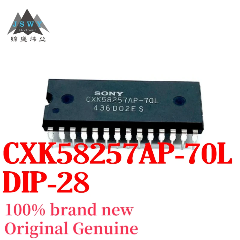 (3/30 pcs) CXK58257AP-70L CXK58257 DIP-28 Memory Chip In stock Large inventory Genuine product Free shipping
(3/30 pcs) CXK58257AP-70L CXK58257 DIP-28 Memory Chip In stock Large inventory Genuine product Free shipping