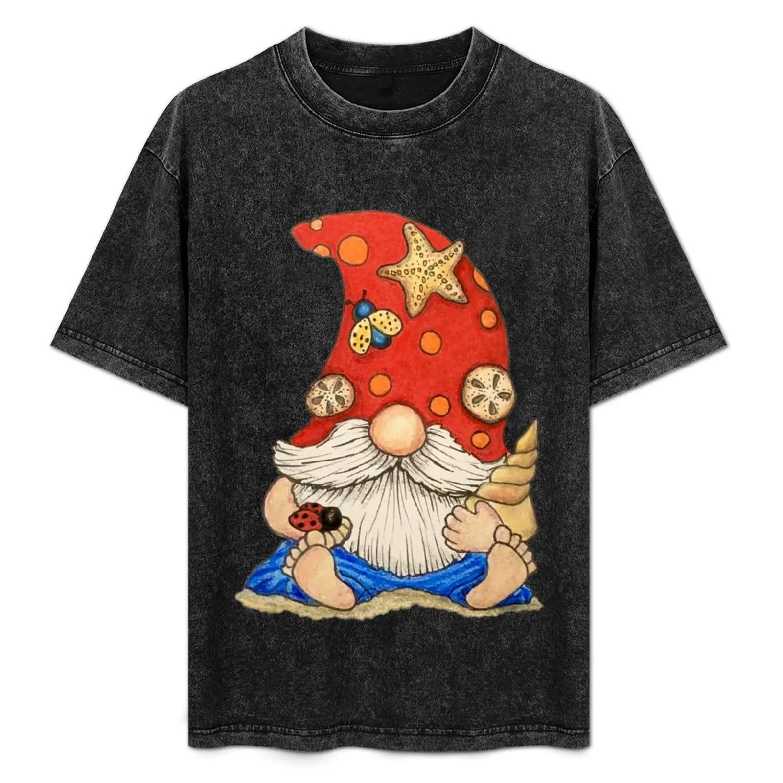 Enzo the Beach Gnome T-Shirt Plus Size Lightweight Top
Enzo the Beach Gnome T-Shirt Plus Size Lightweight Top