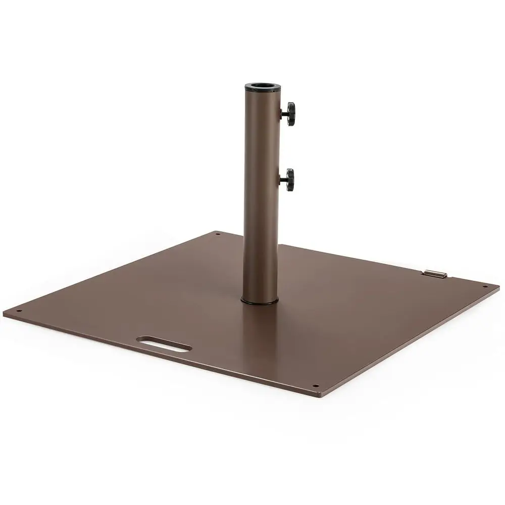 50LBS Patio Umbrella Base, Portable Outdoor Umbrella Base Stand, 24 Inches Square Umbrella Base Holder with 2 Tightening Knobs
50LBS Patio Umbrella Base, Portable Outdoor Umbrella Base Stand, 24 Inches Square Umbrella Base Holder with 2 Tightening Knobs