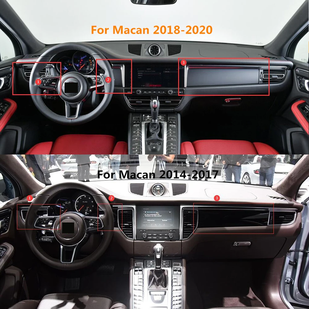 For Porsche Macan 2014-2017 2018-2022 Car Interior Accessories Center Console Cover Protective Film 100% Real Carbon Fiber
For Porsche Macan 2014-2017 2018-2022 Car Interior Accessories Center Console Cover Protective Film 100% Real Carbon Fiber