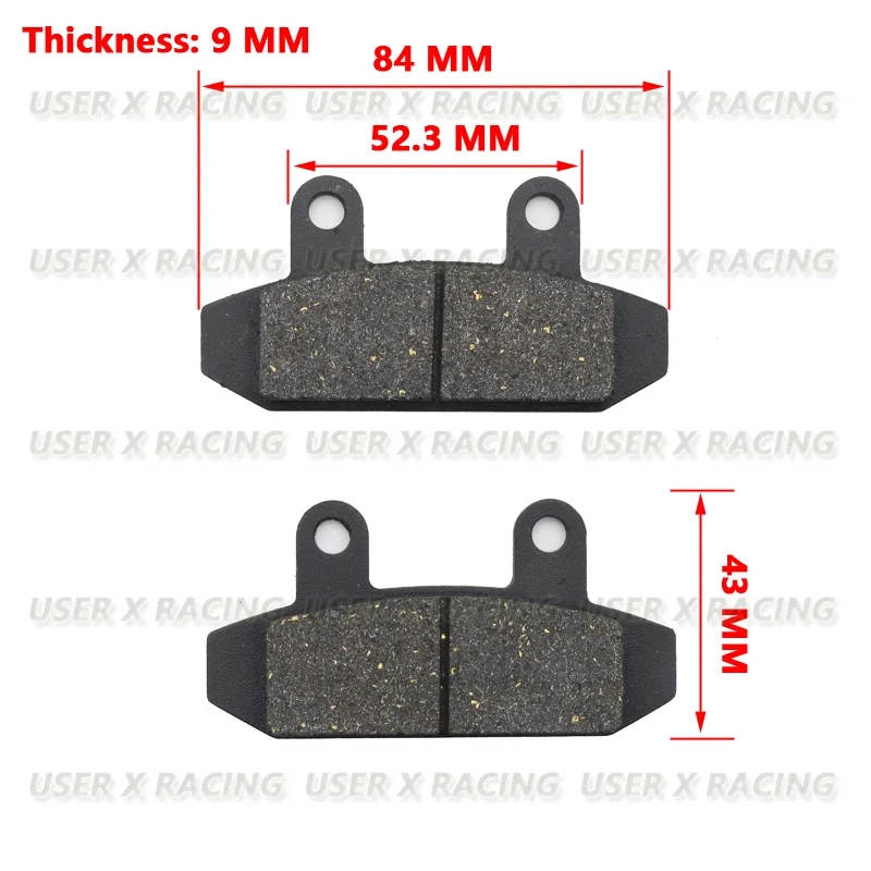 USERX Motorcycle disc brake pad Brakes Front Rear Disc Brake Pads For Scooter ATV High temperature resistance Durable
USERX Motorcycle disc brake pad Brakes Front Rear Disc Brake Pads For Scooter ATV High temperature resistance Durable