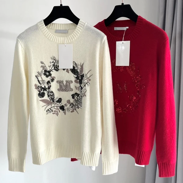 Французский круглый вязаный свитер Ne Camere с вышивкой, верхняя одежда Long Sve для женщин, весенне-осенний сезон, чистый цвет
Французский круглый вязаный свитер Ne Camere с вышивкой, верхняя одежда Long Sve для женщин, весенне-осенний сезон, чистый цвет