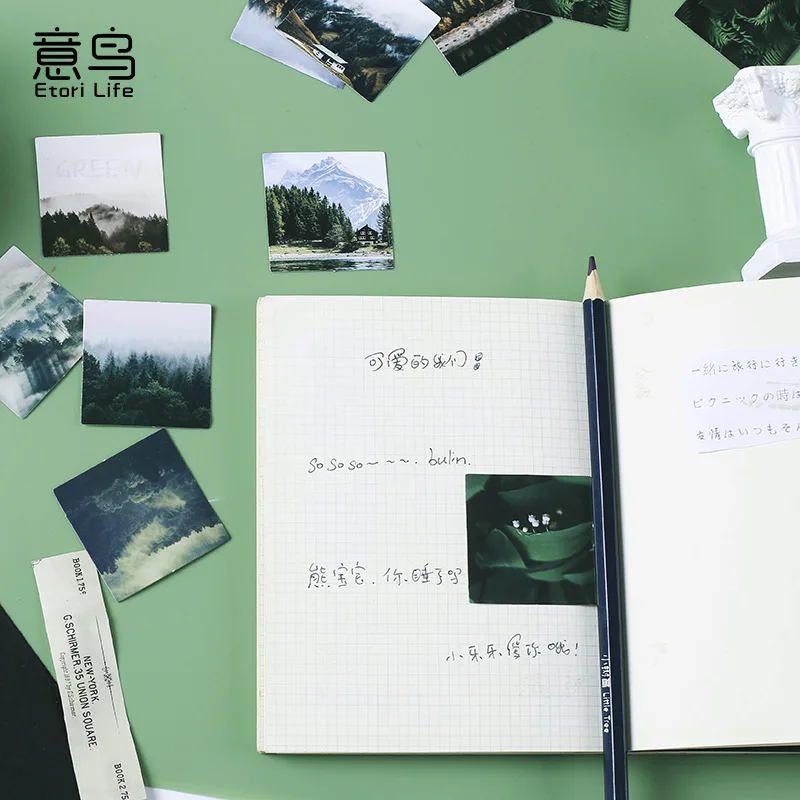 Набор наклеек Green Wild: креативные пейзажи и слова для дневника, материалы для скрапбукинга и рукоделия
Набор наклеек Green Wild: креативные пейзажи и слова для дневника, материалы для скрапбукинга и рукоделия