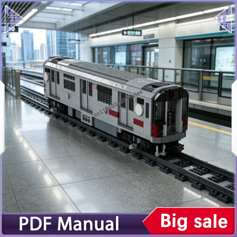 Real New York City Subway Train Building Block Set R142A R188 Modified Model Leisure Collectible Toy OrnamentMOC 1172pcs
Real New York City Subway Train Building Block Set R142A R188 Modified Model Leisure Collectible Toy OrnamentMOC 1172pcs