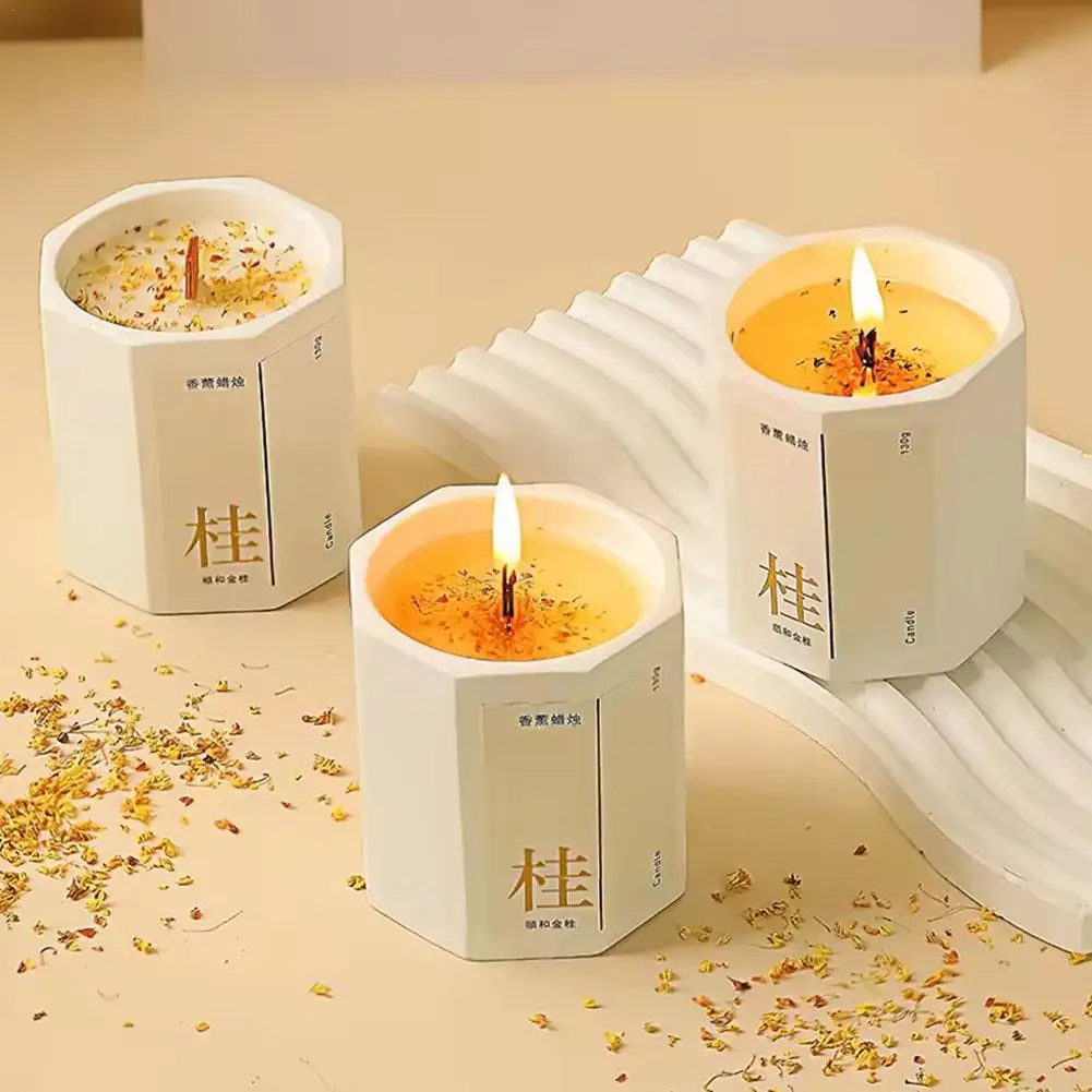 1pcs Scented Candle Osmanthus Gardenia Jasmine Aromatherapy Serenity Aromatic Candles Romantic Home Decor Gift for Friends
1pcs Scented Candle Osmanthus Gardenia Jasmine Aromatherapy Serenity Aromatic Candles Romantic Home Decor Gift for Friends