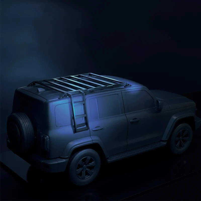 High Quality Aluminum Alloy Roof Rack Platform Modification Kit With Side Ladder for Tank 300
High Quality Aluminum Alloy Roof Rack Platform Modification Kit With Side Ladder for Tank 300