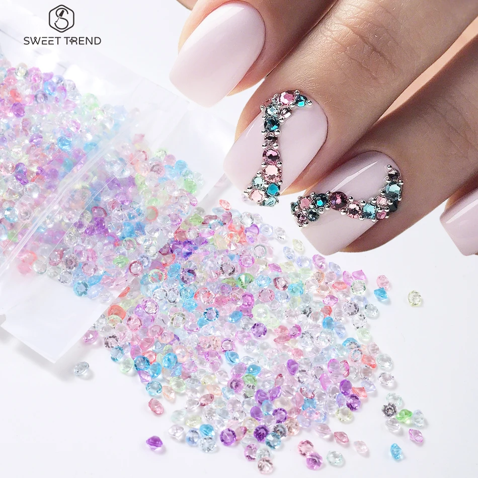 1 pack Mixed Colors Nail Art Rhinestones 3mm Mini Shaped Crystal Sharp bottom Gems Nail Charms DIY Manicure Decor Accessories
1 pack Mixed Colors Nail Art Rhinestones 3mm Mini Shaped Crystal Sharp bottom Gems Nail Charms DIY Manicure Decor Accessories