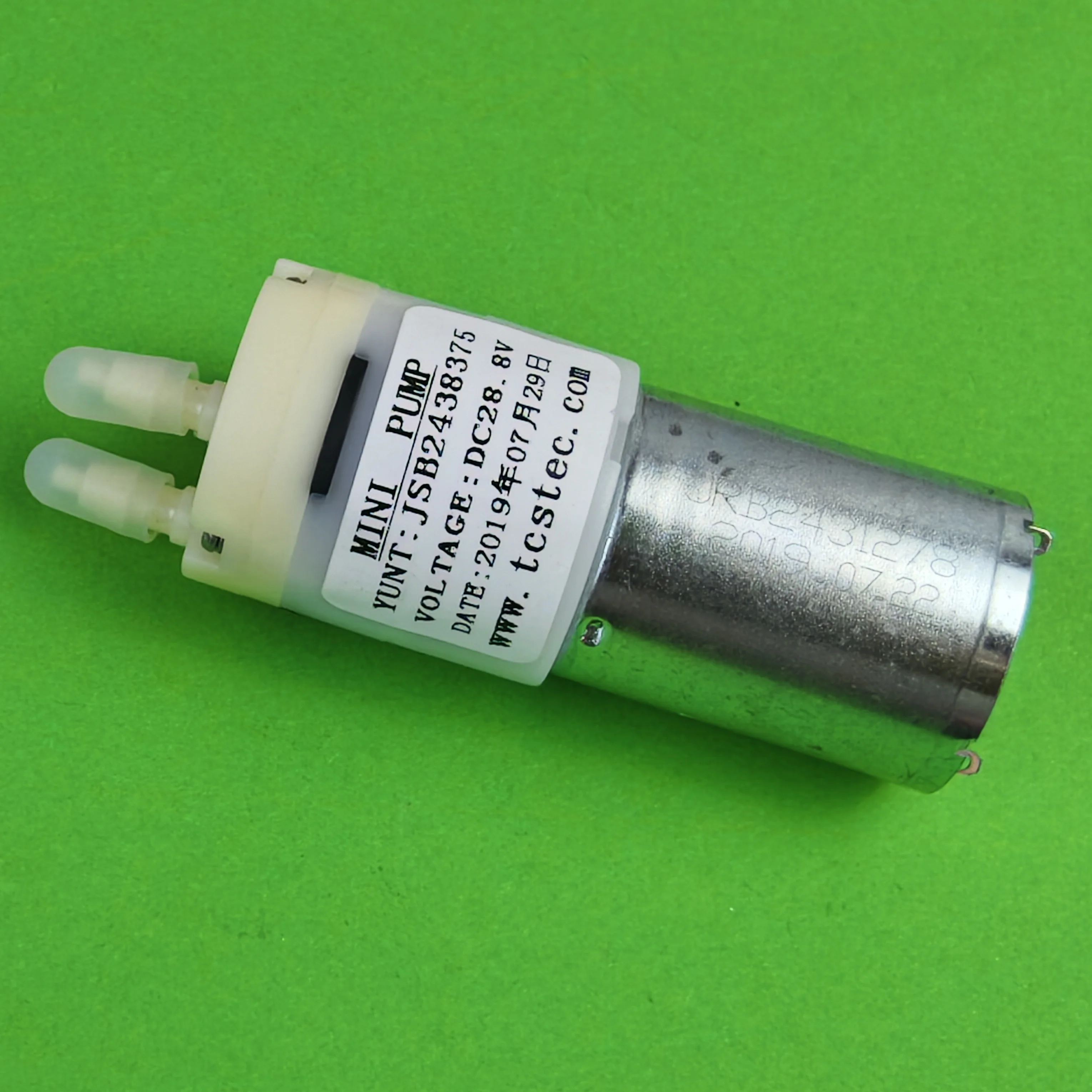 JSB2438 Mini 370 Air Water Pump DC 24V-30V Small Diaphragm Vacuum Pump For Sampling
JSB2438 Mini 370 Air Water Pump DC 24V-30V Small Diaphragm Vacuum Pump For Sampling