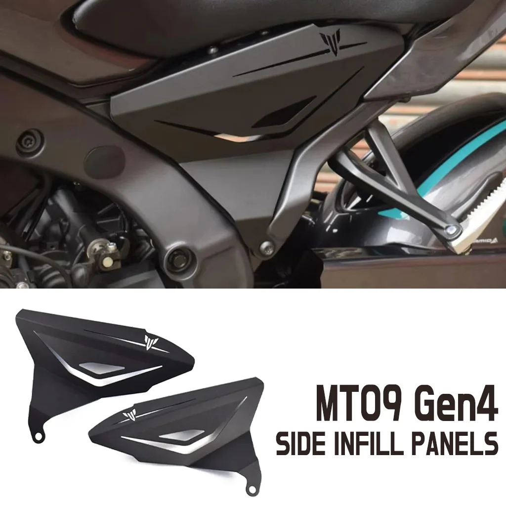 MT09 Боковые панели заполнения мотоцикла, декоративная рама, панель для YAMAHA MT-09 Gen4 MT 09 09mt, панели заполнения rame 2024-2025, аксессуары
MT09 Боковые панели заполнения мотоцикла, декоративная рама, панель для YAMAHA MT-09 Gen4 MT 09 09mt, панели заполнения rame 2024-2025, аксессуары