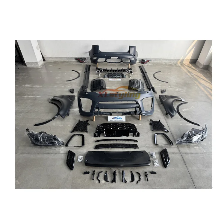 Xlstyling Высококачественный комплект для подтяжки лица для Range Rover Sport 2014-2017, обновление до автомобильного бампера из полипропилена в стиле SVR 2020
Xlstyling Высококачественный комплект для подтяжки лица для Range Rover Sport 2014-2017, обновление до автомобильного бампера из полипропилена в стиле SVR 2020