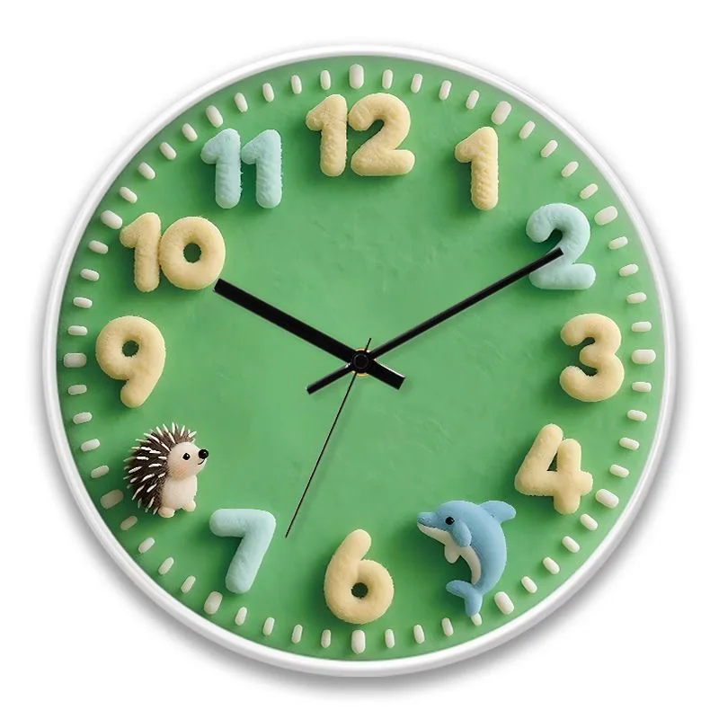 Creative Cartoon Wall Clock Quiet Animal Themed Clock Noiseless Home Decoration for Bedroom and Living Room
Creative Cartoon Wall Clock Quiet Animal Themed Clock Noiseless Home Decoration for Bedroom and Living Room