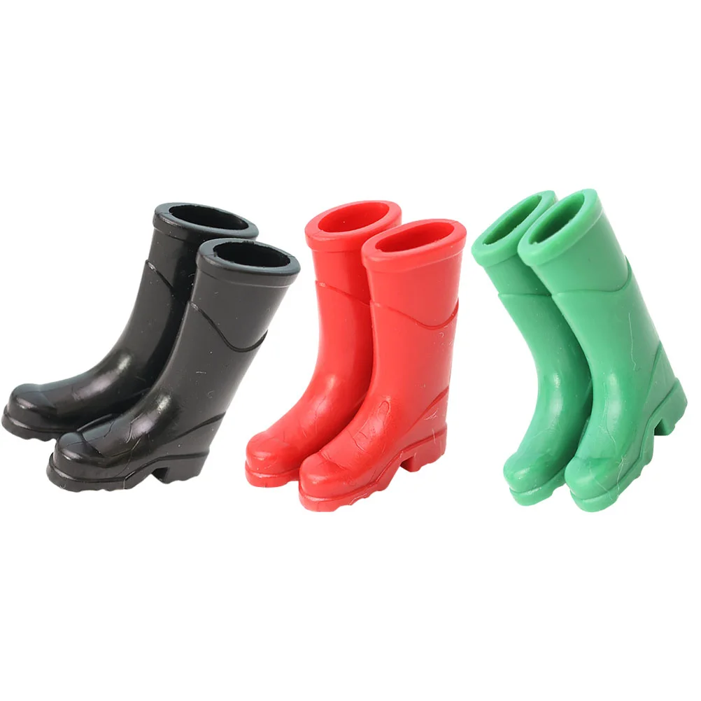 3 Pairs Mini Dollhouse Rain Boots Models Simulation Baby Outfits Miniature Figurine Toy Decor Plastic Ornaments
3 Pairs Mini Dollhouse Rain Boots Models Simulation Baby Outfits Miniature Figurine Toy Decor Plastic Ornaments