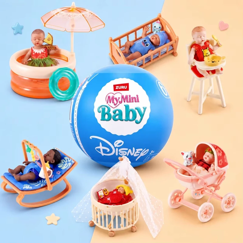 Genuine ZURU 5 Surprise My Mini Baby Soft Silicone Doll Surprise Capsule Blind Box Mini Interchangeable Outfit Dress-Up Set
Genuine ZURU 5 Surprise My Mini Baby Soft Silicone Doll Surprise Capsule Blind Box Mini Interchangeable Outfit Dress-Up Set