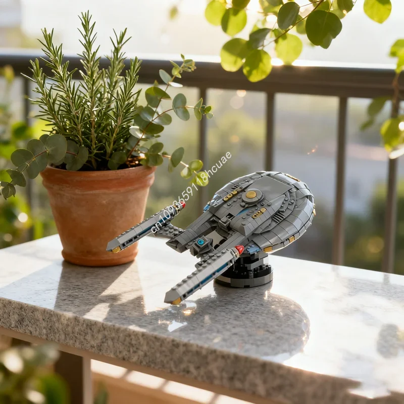 968pcs MOC Enterprise NX Midi Scale Star Trek Space Model Building Blocks Architecture Festival Gifts DIY Creative Toy Idea
968pcs MOC Enterprise NX Midi Scale Star Trek Space Model Building Blocks Architecture Festival Gifts DIY Creative Toy Idea