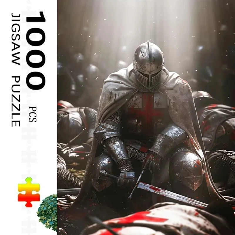 500 Pieces Jigsaw Puzzle Vintage Crusader Knights Jigsaw Puzzle Educational Toy for Kids Children 's Games Christmas Gift
500 Pieces Jigsaw Puzzle Vintage Crusader Knights Jigsaw Puzzle Educational Toy for Kids Children 's Games Christmas Gift