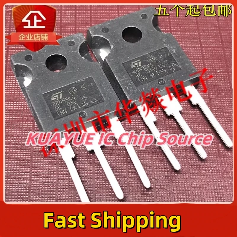 10PCS-30PCS/ 22N95K5 STW22N95K5 TO-247 950V 17.5A Quality Fast Shipping In Stock
10PCS-30PCS/ 22N95K5 STW22N95K5 TO-247 950V 17.5A Quality Fast Shipping In Stock