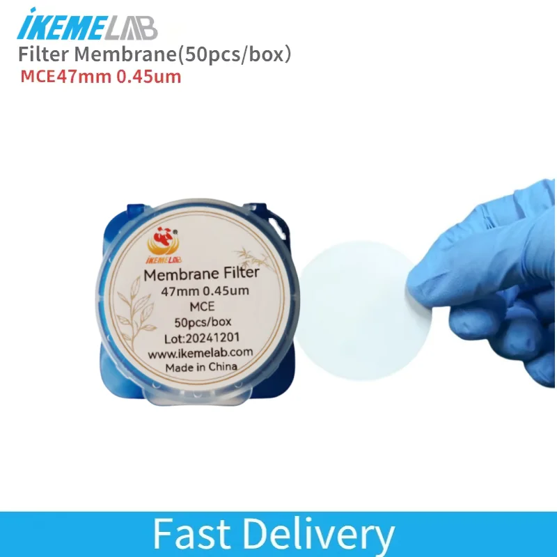 IKEME 50pcs MCE Micropore Filter Membrane 47mm 0.45um Laboratory Microporous Membrane Hot
IKEME 50pcs MCE Micropore Filter Membrane 47mm 0.45um Laboratory Microporous Membrane Hot