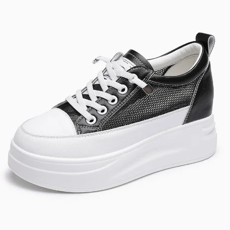Summer New Low-Top Women's Shoes Breathable Mesh Casual Sneakers Thick Bottom Sports Shoes Fashionable Chain White Shoes
Summer New Low-Top Women's Shoes Breathable Mesh Casual Sneakers Thick Bottom Sports Shoes Fashionable Chain White Shoes