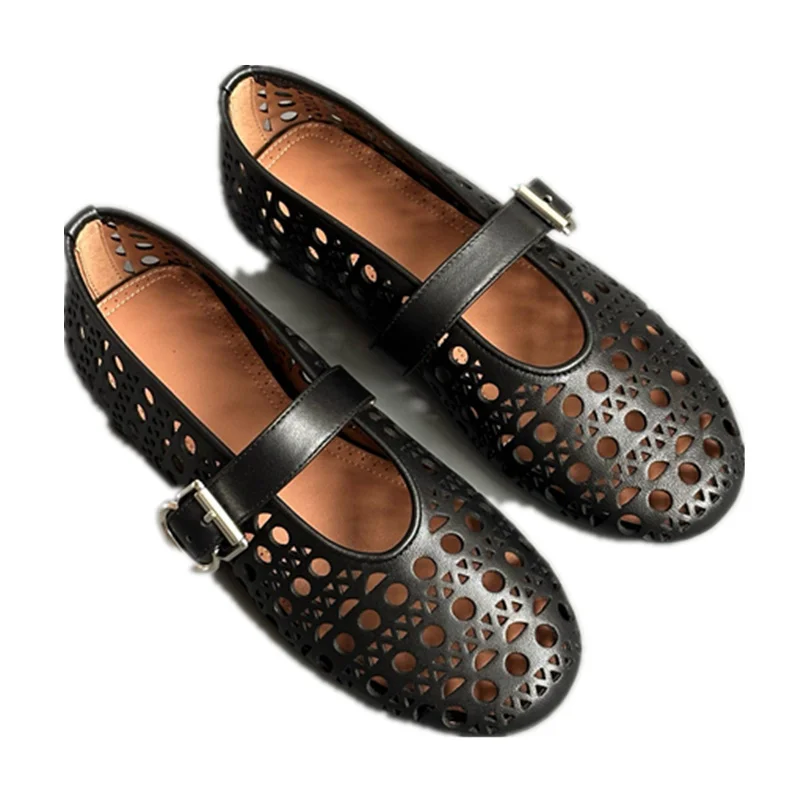 Withered Summer Sandals Women Genuine Leather Hollow Retro Mary Jane Shoes French Commuting Casual Sandals Flat Shoes Women
Withered Summer Sandals Women Genuine Leather Hollow Retro Mary Jane Shoes French Commuting Casual Sandals Flat Shoes Women
