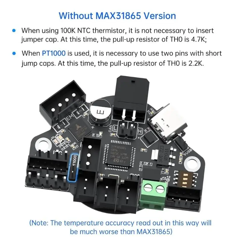652F Multifunctional 3D Printer Adapter EBB36 CAN Communication Optional Power Isolation Support for Stepper Motor