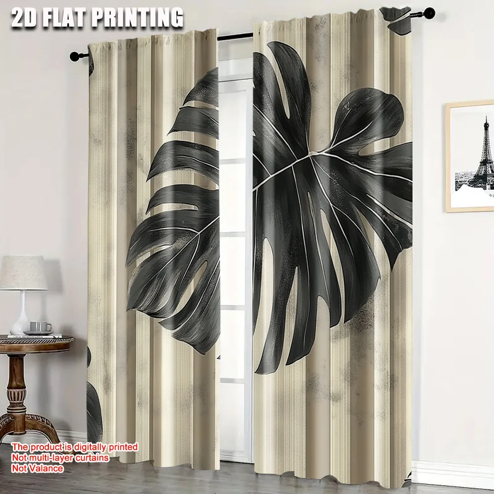 2pcs, Curtains&Drapes 2D print Chic Gray Leaf Machine Washable Polyester (without rod) Decorations For Home Perfect for Living
2pcs, Curtains&Drapes 2D print Chic Gray Leaf Machine Washable Polyester (without rod) Decorations For Home Perfect for Living