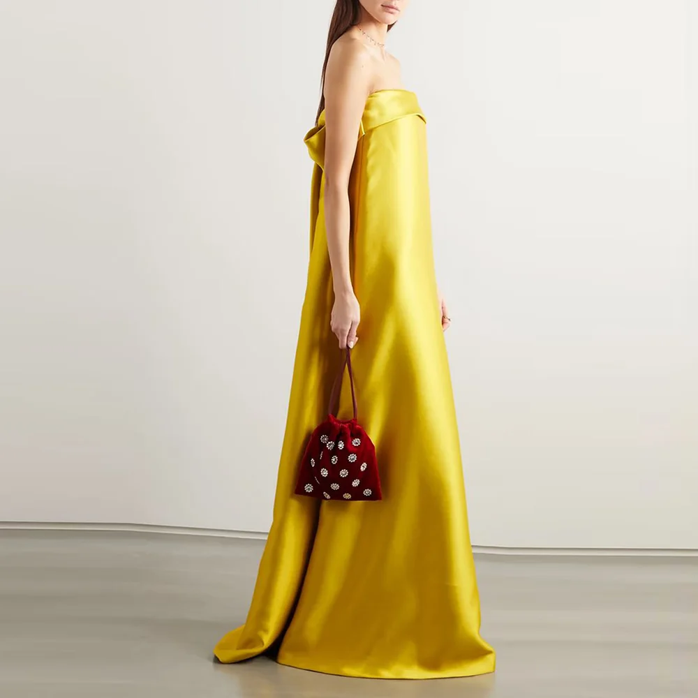 Strapless Evening Dress For Sexy Women 정장원피스 Vestidos de festa Elegant Mermaid Floor-Length Cocktail Party Prom Gown With Bow
Strapless Evening Dress For Sexy Women 정장원피스 Vestidos de festa Elegant Mermaid Floor-Length Cocktail Party Prom Gown With Bow