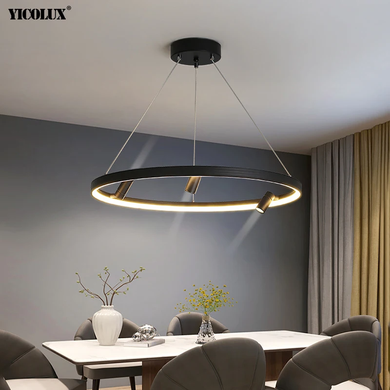 Remote Dimming Simple New Modern LED Chandelier Lights Living Dining Room Pendant Bedroom Hall Lamps Spotlight Indoor Lighting
Remote Dimming Simple New Modern LED Chandelier Lights Living Dining Room Pendant Bedroom Hall Lamps Spotlight Indoor Lighting