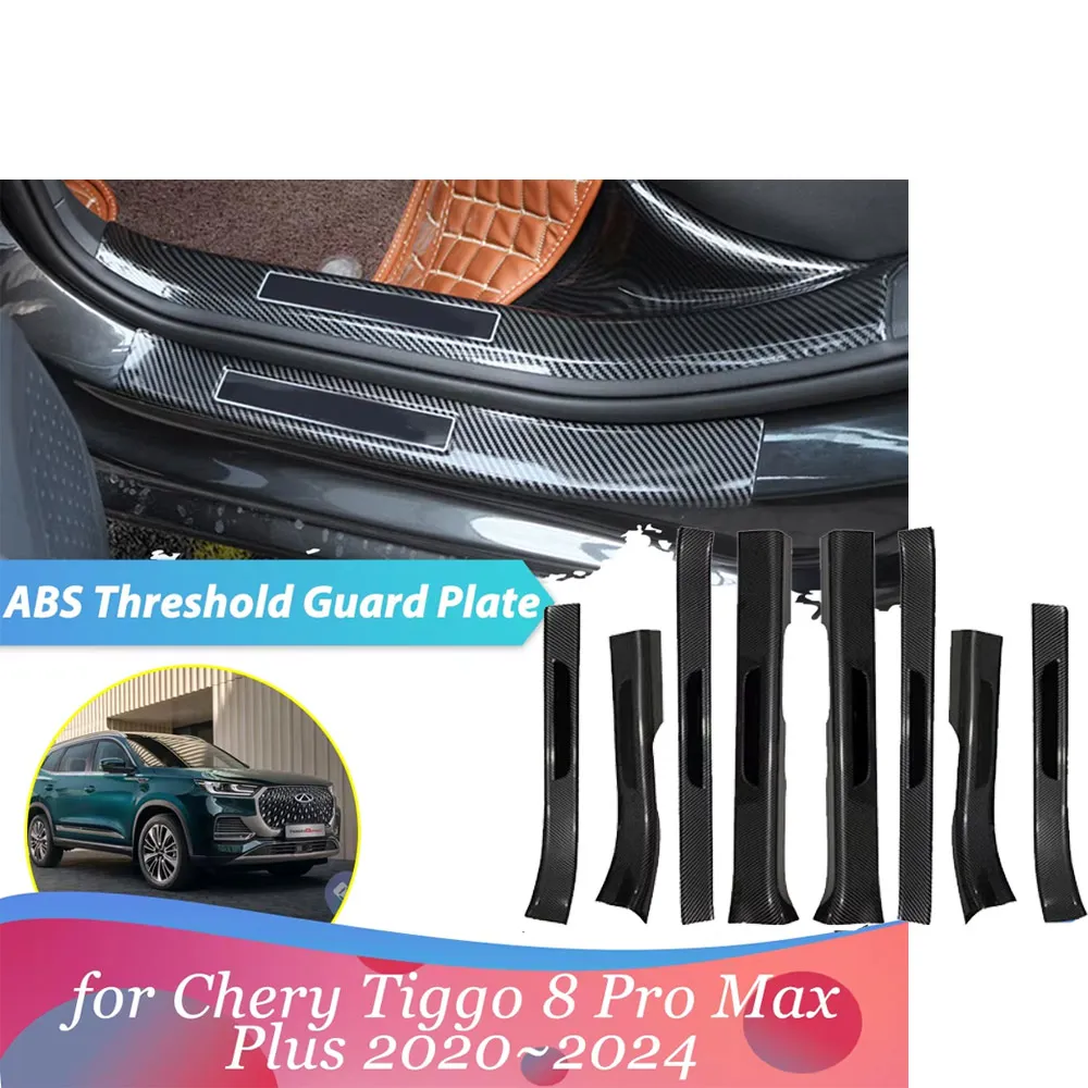 Накладки на пороги (защита от царапин) для Chery Tiggo 8 Pro Max Plus 2020-2025: аксессуары, наклейки, защитные пластины
Накладки на пороги (защита от царапин) для Chery Tiggo 8 Pro Max Plus 2020-2025: аксессуары, наклейки, защитные пластины