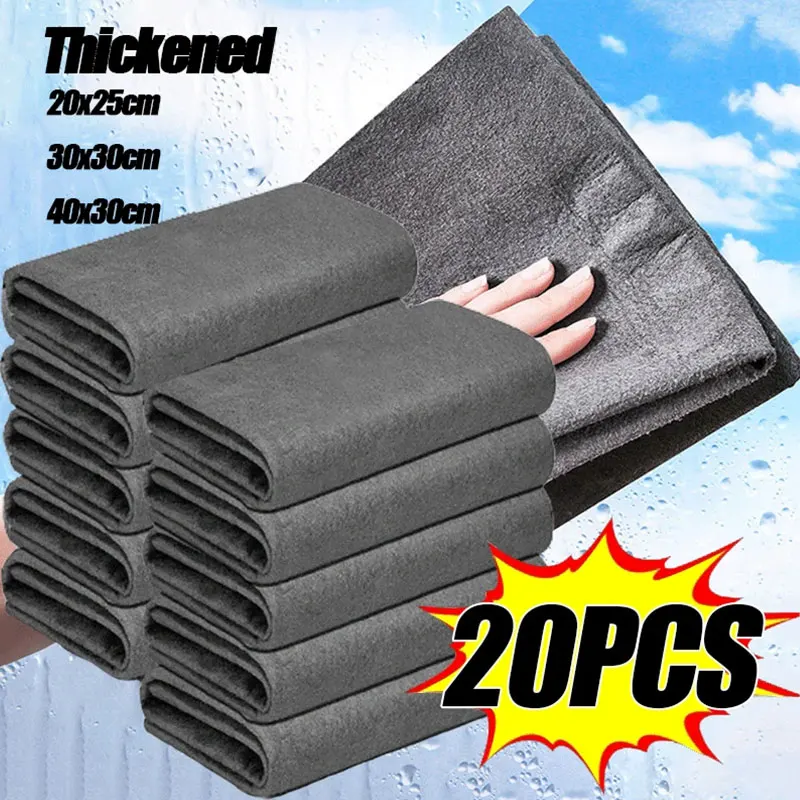 Thickened Magic Cloth Cleaning Cloth Tool No Trace Reusable Microfiber Washing Rag Glass Wipe for Window Mirror Car No Watermark
Thickened Magic Cloth Cleaning Cloth Tool No Trace Reusable Microfiber Washing Rag Glass Wipe for Window Mirror Car No Watermark