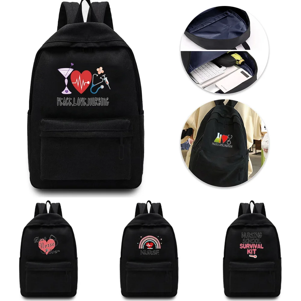 Nurse Printing Leisure Backpack Laptop Backpack Fashion Simple Unisex Multifunctional Sports Bag.
Nurse Printing Leisure Backpack Laptop Backpack Fashion Simple Unisex Multifunctional Sports Bag.