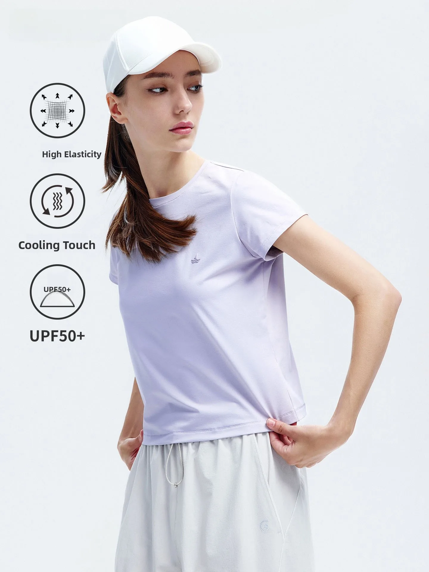 Sun Protection Cool Feeling Short Sleeve T-Shirt Women's Casual Navigare Little Sailing Boat Summer New Style Outdoor Wind Un...
Sun Protection Cool Feeling Short Sleeve T-Shirt Women's Casual Navigare Little Sailing Boat Summer New Style Outdoor Wind Un...