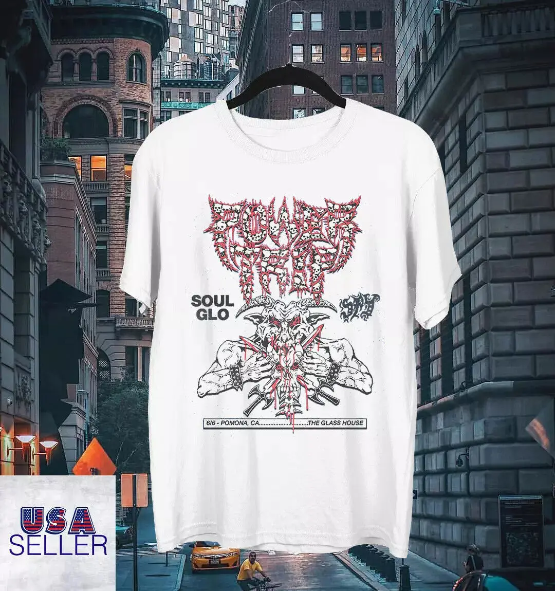 Goldenvoice без ценностей ФЭСТ Power Trip Soul Glo Футболка полный размер S-5XL SO300
Goldenvoice без ценностей ФЭСТ Power Trip Soul Glo Футболка полный размер S-5XL SO300