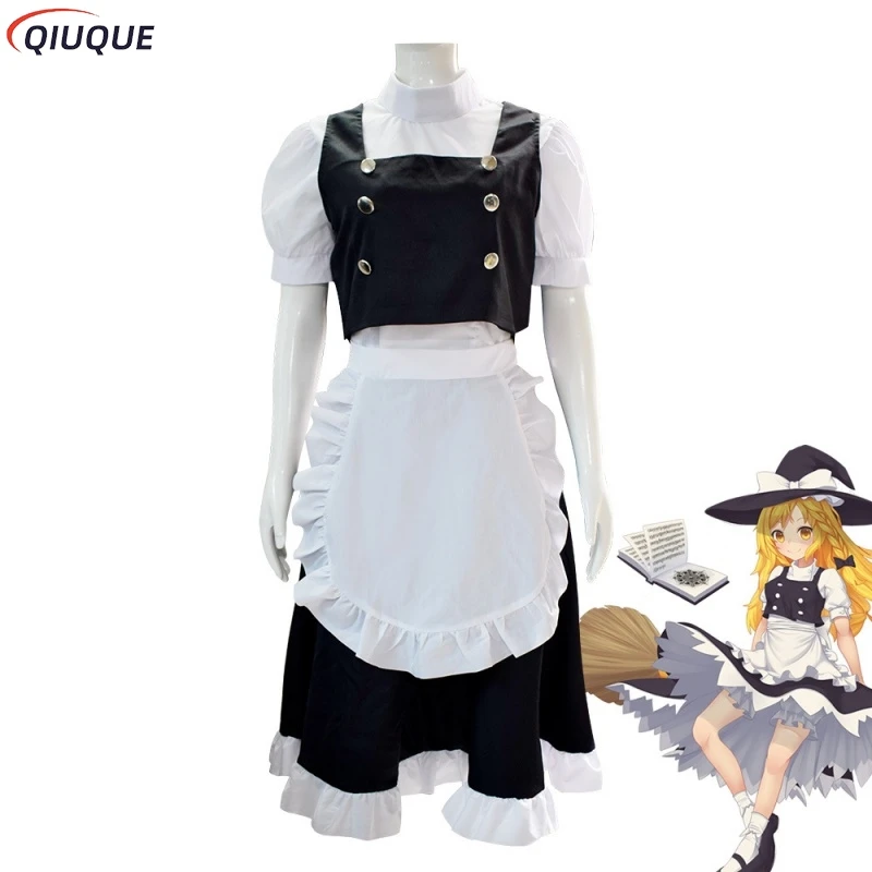 Anime Marisa Kirisame Cosplay Costume Touhou Project Cosplay Halloween Costumes Uniform Suit Set Outfit Halloween
Anime Marisa Kirisame Cosplay Costume Touhou Project Cosplay Halloween Costumes Uniform Suit Set Outfit Halloween
