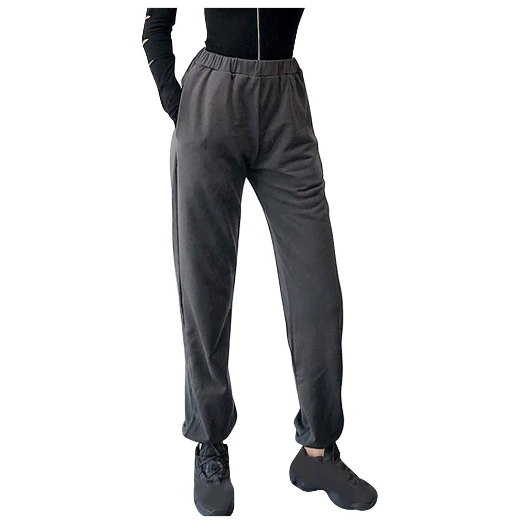 Fashion Sports Trousers For Women Classic Solid Color Elastic Waist Double Pocket Sweatpants Casual Retro Comfort Sportswear
Fashion Sports Trousers For Women Classic Solid Color Elastic Waist Double Pocket Sweatpants Casual Retro Comfort Sportswear