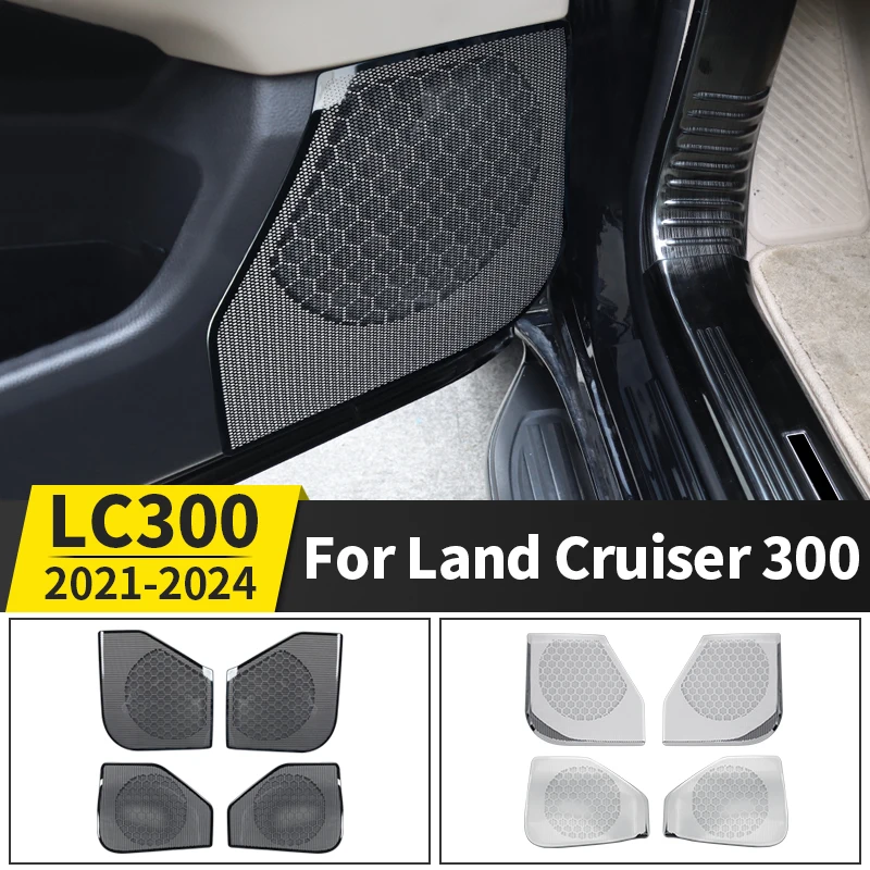 2021-2024 для Toyota Land Cruiser300 LC300 аксессуары для модификации интерьера автомобильной двери звуковой динамик крышка Украшение 2022 2023
2021-2024 для Toyota Land Cruiser300 LC300 аксессуары для модификации интерьера автомобильной двери звуковой динамик крышка Украшение 2022 2023
