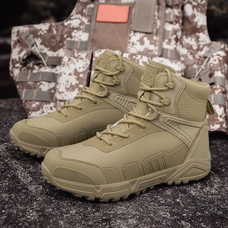 Уличная походная обувь, мужская противоскользящая дышащая повседневная обувь, мужские износостойкие удобные мужские высокие ботинки на шнуровке
Уличная походная обувь, мужская противоскользящая дышащая повседневная обувь, мужские износостойкие удобные мужские высокие ботинки на шнуровке