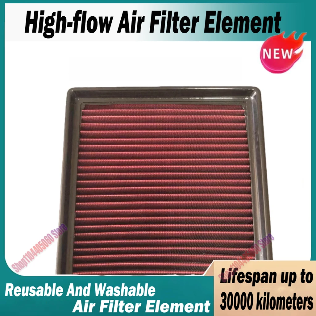 Car High Flow Air Filter 04E129620A For VW SKODA SEAT CADDY GOLF VI VII JETTA IV POLO V TAOS FABIA KAMIQ Washable Reusable
Car High Flow Air Filter 04E129620A For VW SKODA SEAT CADDY GOLF VI VII JETTA IV POLO V TAOS FABIA KAMIQ Washable Reusable