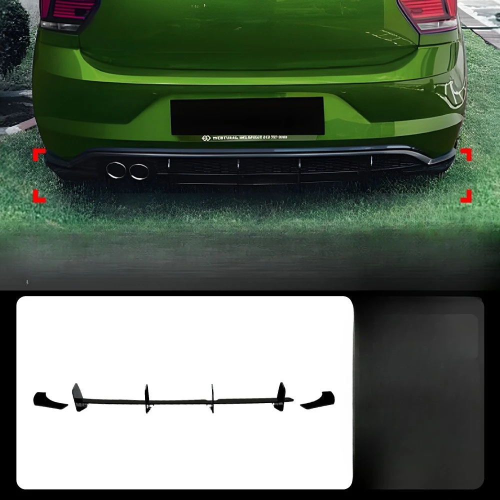 Подходит для Volkswagen Polo MK6 GTI 2018-2021 гг., задний спойлер для губ, модификация заднего лезвия
Подходит для Volkswagen Polo MK6 GTI 2018-2021 гг., задний спойлер для губ, модификация заднего лезвия