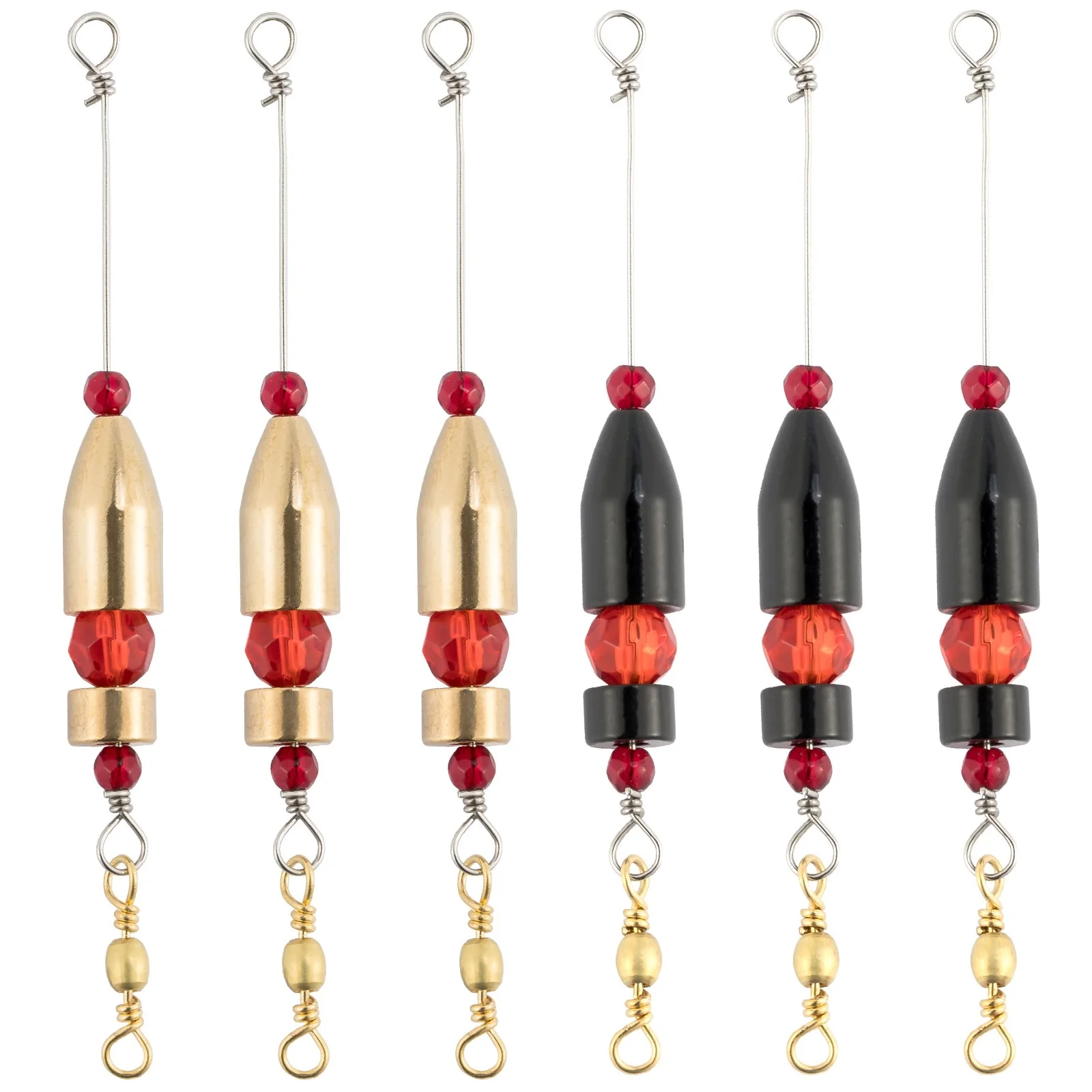 6pcs Fishing Swivel Ring Connector Carolina Ready Rig Brass Worm Weight Bullet Sinker Drop Shot Bass 3.5g 5.3g 7.2g 10.6g 14g
6pcs Fishing Swivel Ring Connector Carolina Ready Rig Brass Worm Weight Bullet Sinker Drop Shot Bass 3.5g 5.3g 7.2g 10.6g 14g